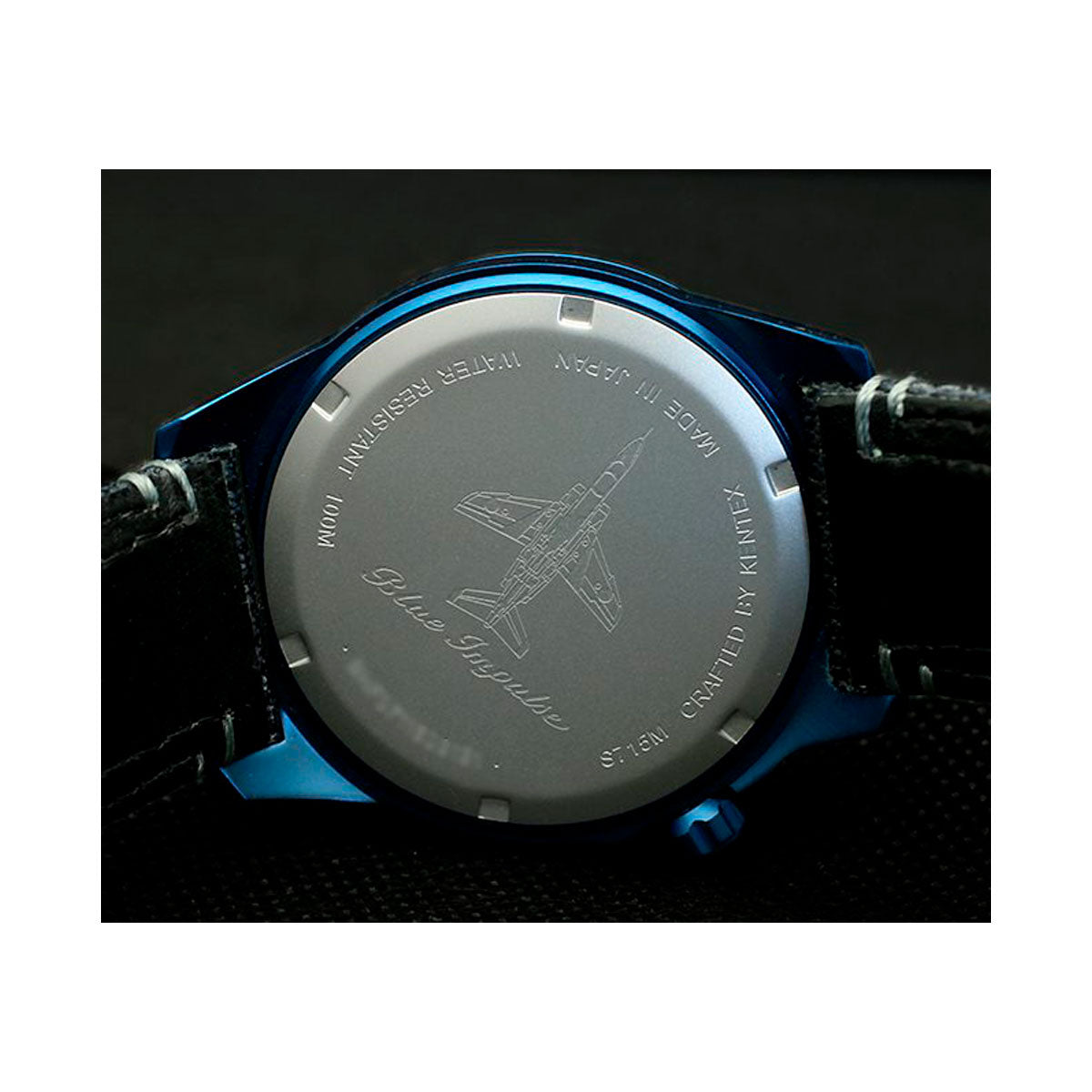 ケンテックス KENTEX JSDF 航空自衛隊モデル ブルーインパルス ソーラー 腕時計 時計 メンズ 日本製 S715M-7