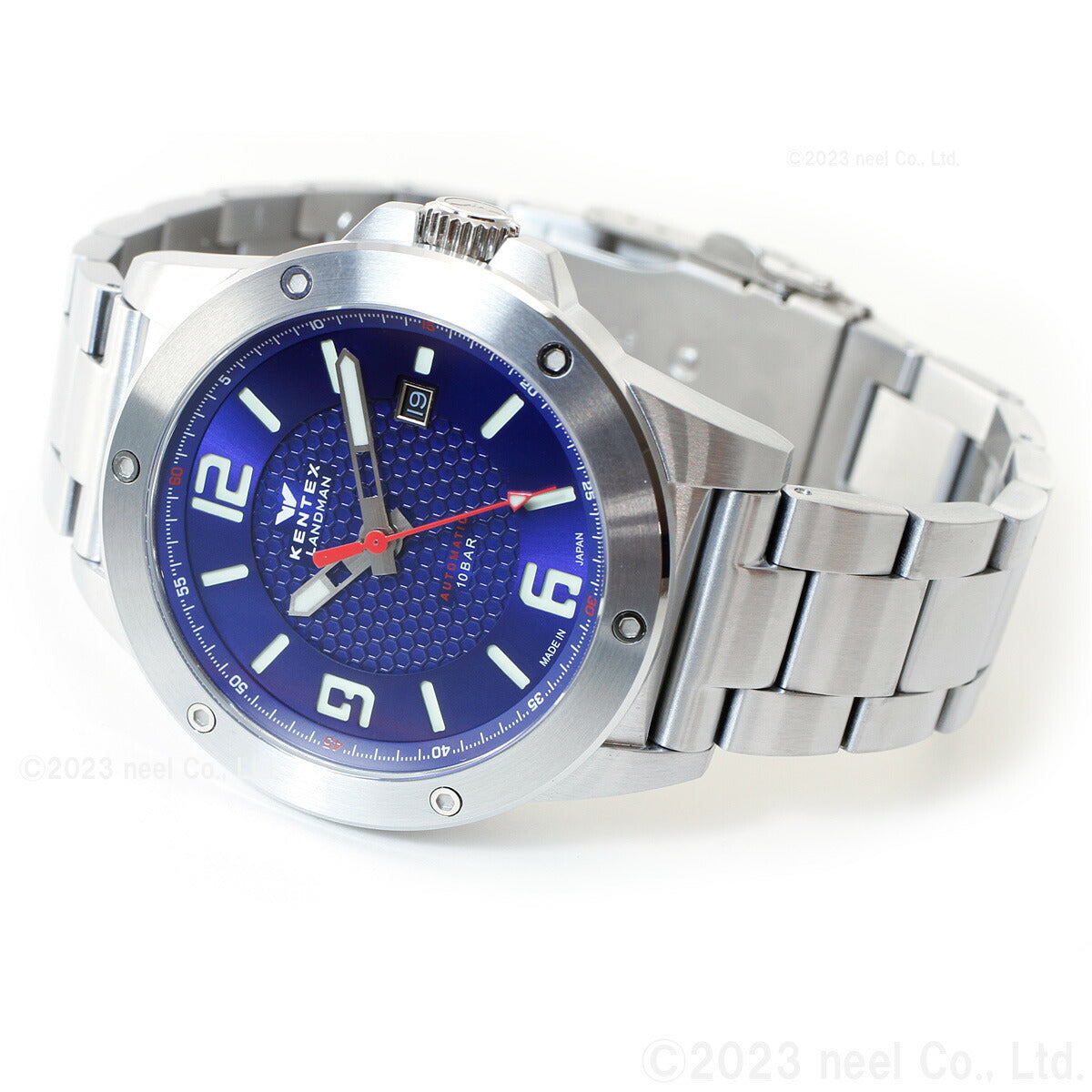ケンテックス KENTEX 限定モデル 腕時計 時計 メンズ ランドマン アドベンチャー デイト 日本製 S763X-3