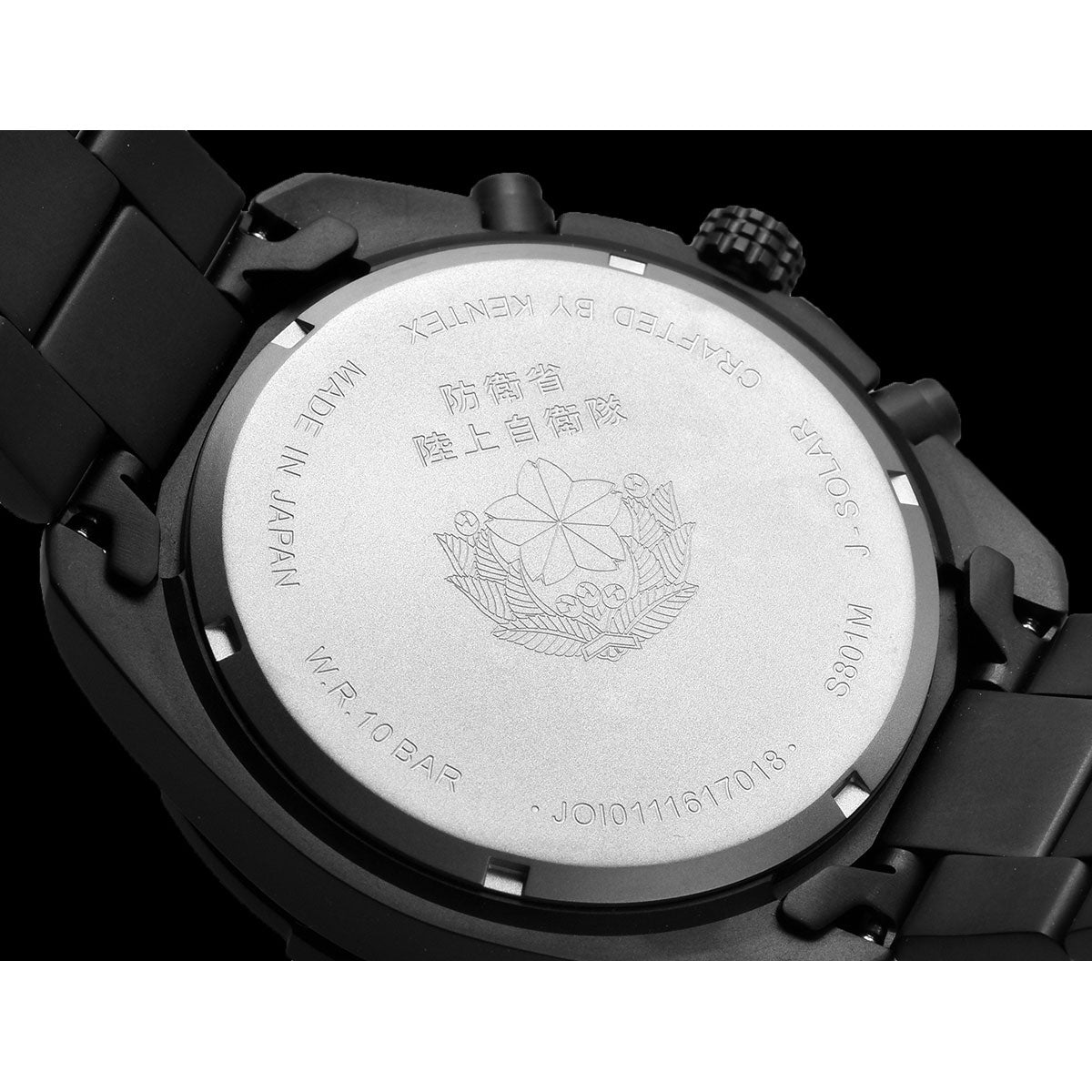 ケンテックス KENTEX ソーラー 腕時計 時計 メンズ JGSDF 陸上自衛隊 ソーラープロ JSDF SOLAR Pro クロノグラフ 日本製 S801M-1