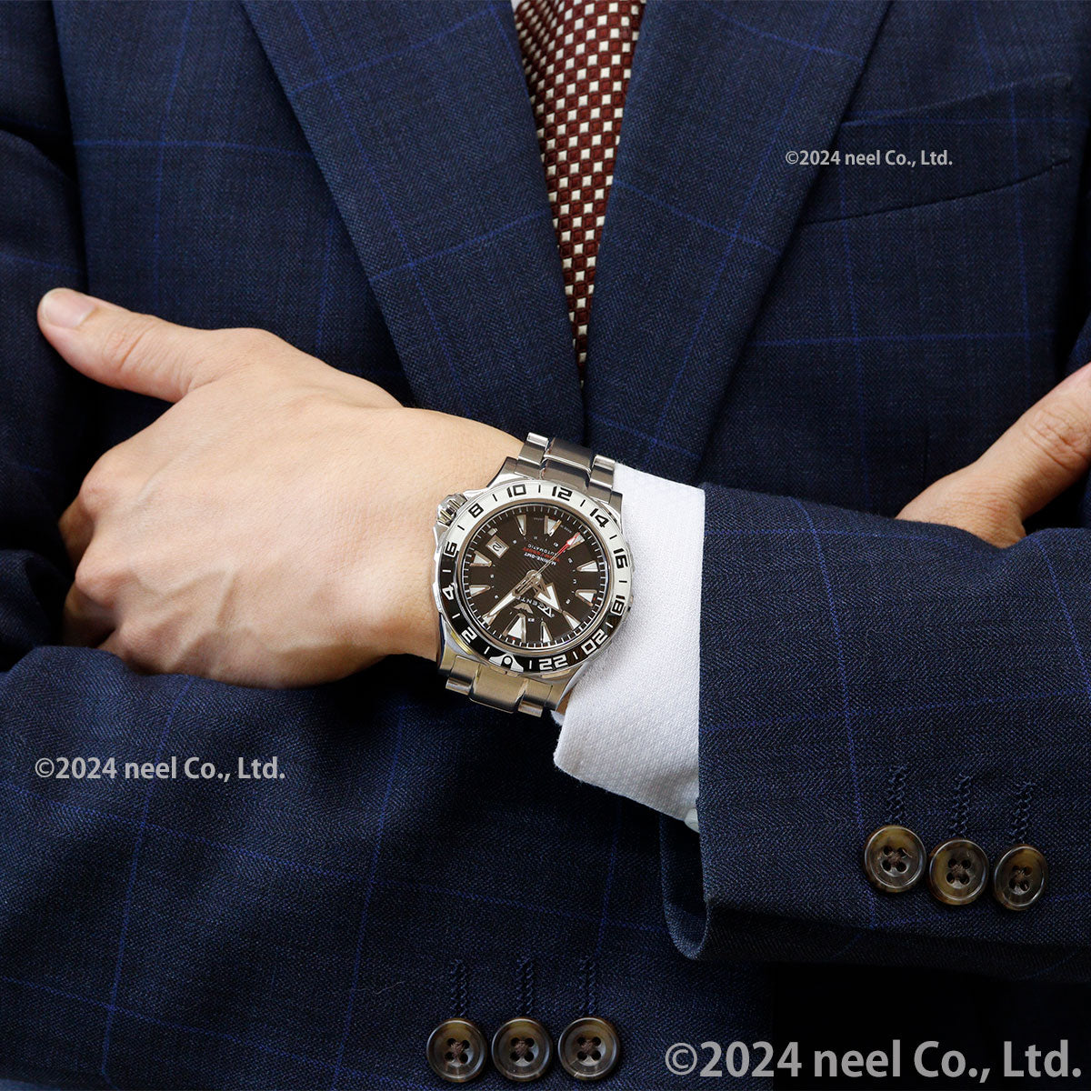 ケンテックス KENTEX マリン GMT 限定モデル 腕時計 時計 メンズ 自動巻き MARINE GMT 日本製 S820X-1
