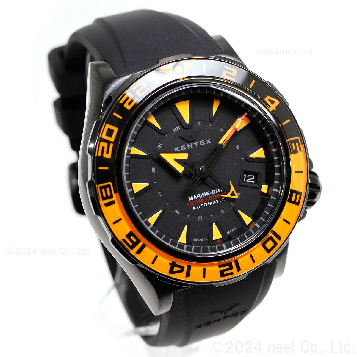ケンテックス KENTEX マリン GMT 限定モデル 腕時計 時計 メンズ 自動巻き MARINE GMT 日本製 S820X-4