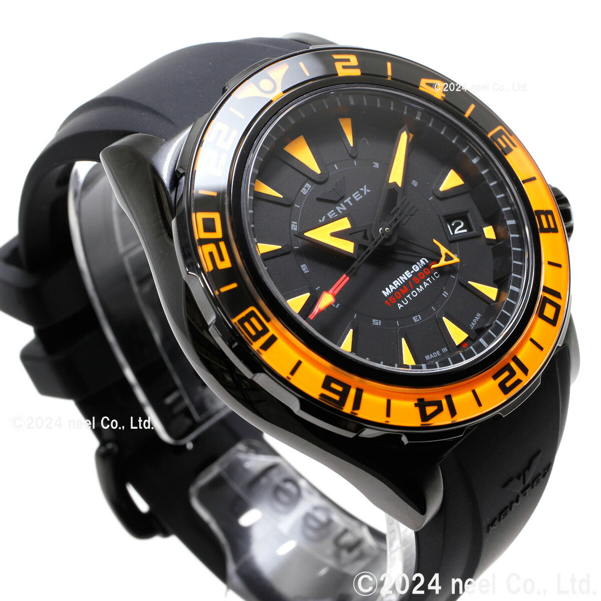 ケンテックス KENTEX マリン GMT 限定モデル 腕時計 時計 メンズ 自動巻き MARINE GMT 日本製 S820X-4