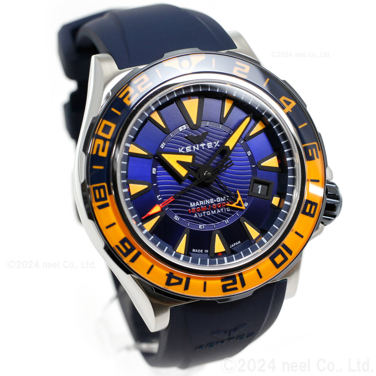 ケンテックス KENTEX マリン GMT 限定モデル 腕時計 メンズ 自動巻き MARINE GMT S820X-06【2024 新作】