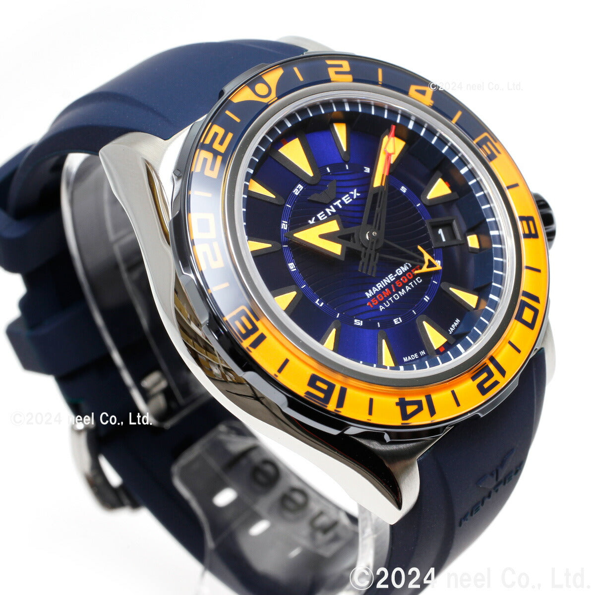 ケンテックス KENTEX マリン GMT 限定モデル 腕時計 メンズ 自動巻き MARINE GMT S820X-06【2024 新作】