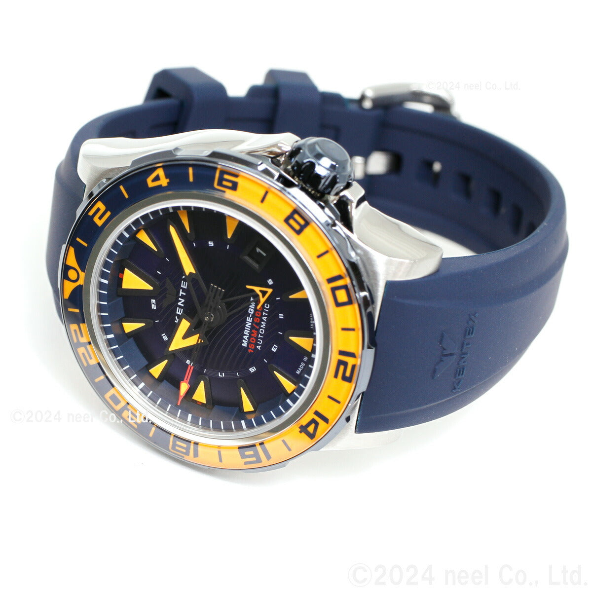 ケンテックス KENTEX マリン GMT 限定モデル 腕時計 メンズ 自動巻き MARINE GMT S820X-06【2024 新作】