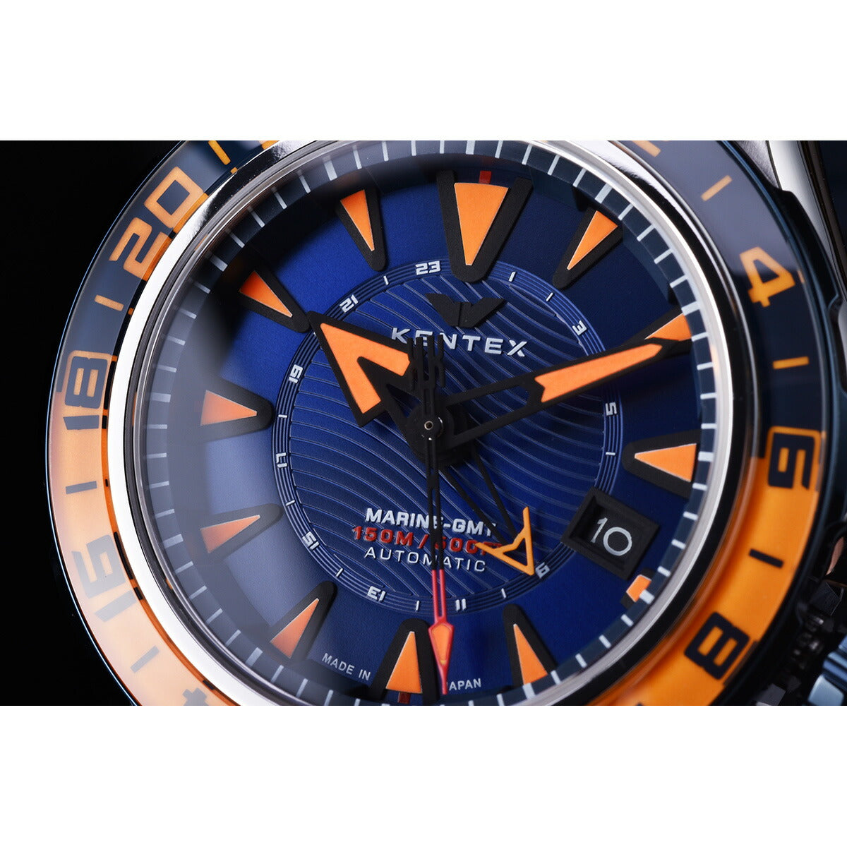 ケンテックス KENTEX マリン GMT 限定モデル 腕時計 メンズ 自動巻き MARINE GMT S820X-06【2024 新作】