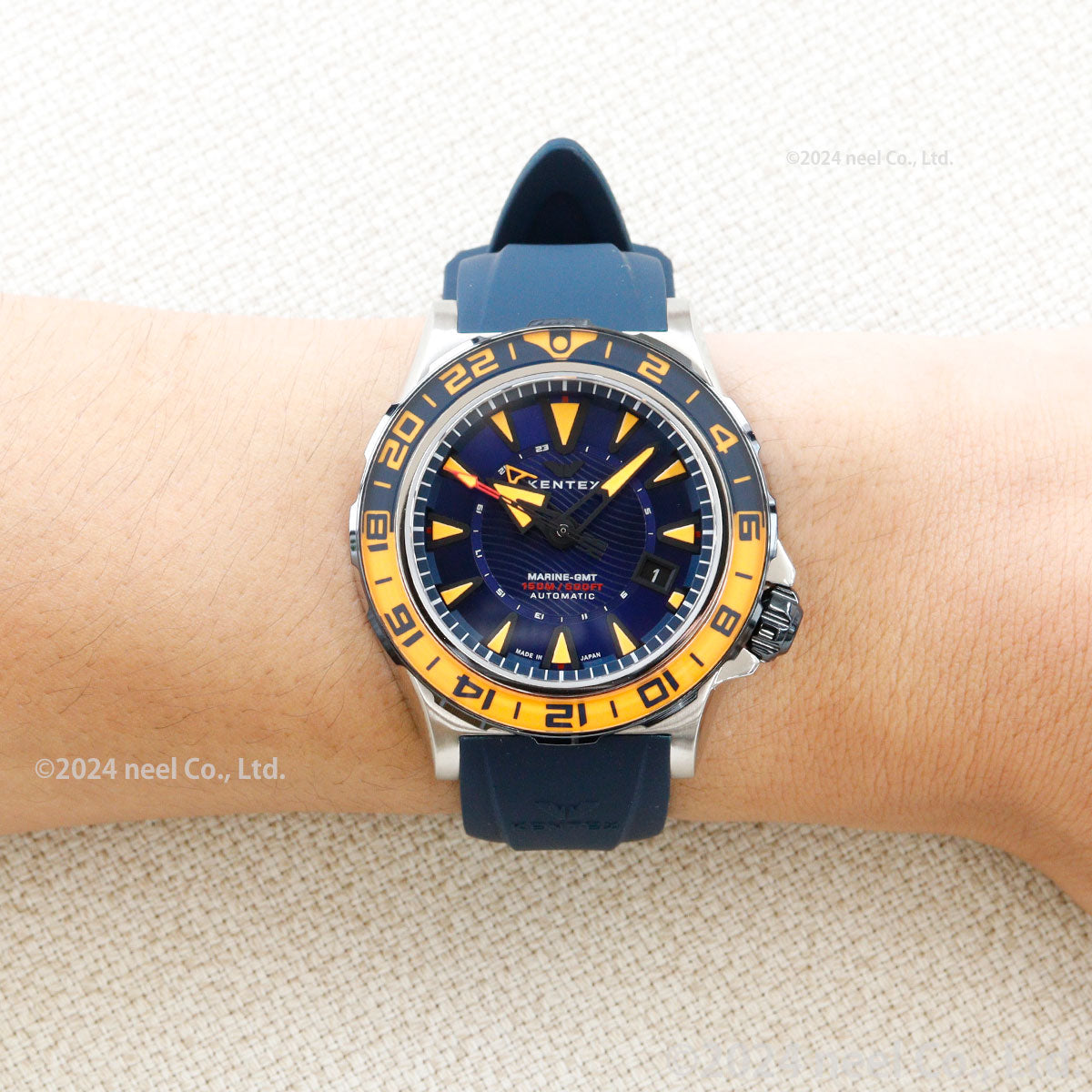 ケンテックス KENTEX マリン GMT 限定モデル 腕時計 メンズ 自動巻き MARINE GMT S820X-06【2024 新作】