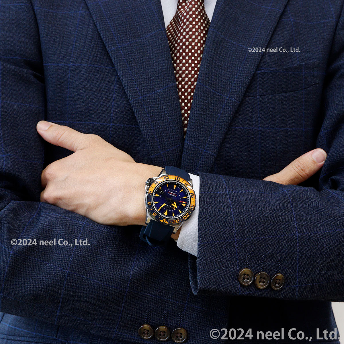 ケンテックス KENTEX マリン GMT 限定モデル 腕時計 メンズ 自動巻き MARINE GMT S820X-06【2024 新作】