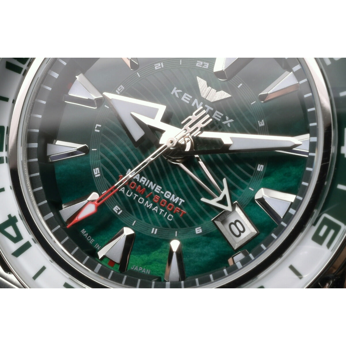 ケンテックス KENTEX マリンGMT グリーンMOP 限定188本 MARINE GMT Green-MOP 腕時計 メンズ 自動巻き 日本製 S820X-11【2025 新作】