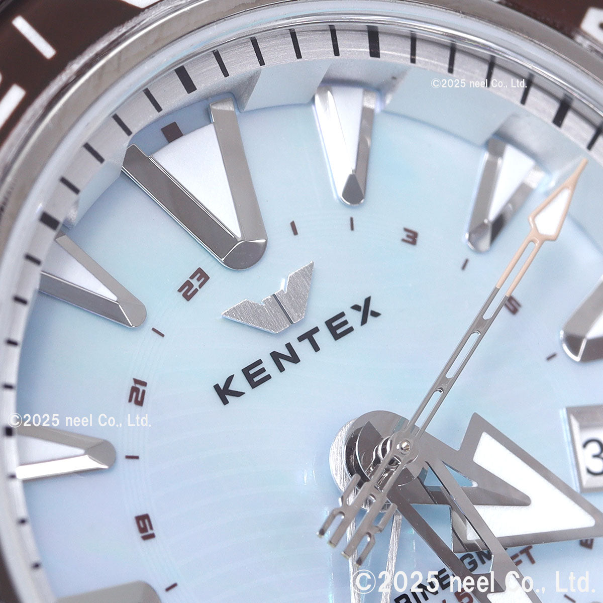 ケンテックス KENTEX マリンGMT アイスブルーMOP 限定99本 MARINE GMT IceBlue-MOP 腕時計 メンズ 自動巻き 日本製 S820X-12【2025 新作】