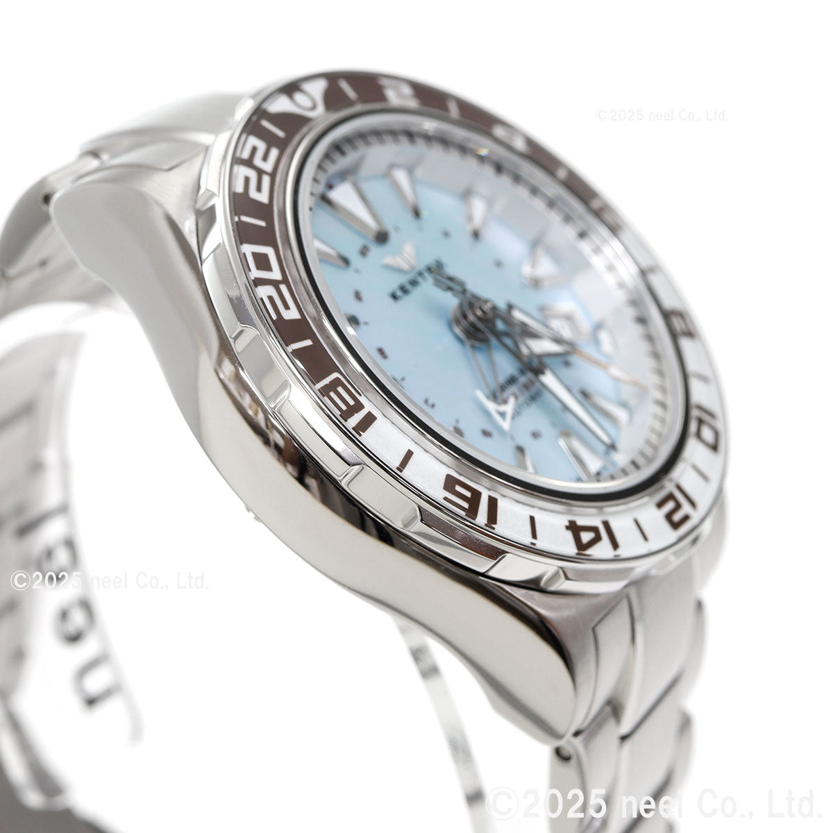 ケンテックス KENTEX マリンGMT アイスブルーMOP 限定99本 MARINE GMT IceBlue-MOP 腕時計 メンズ 自動巻き 日本製 S820X-12【2025 新作】