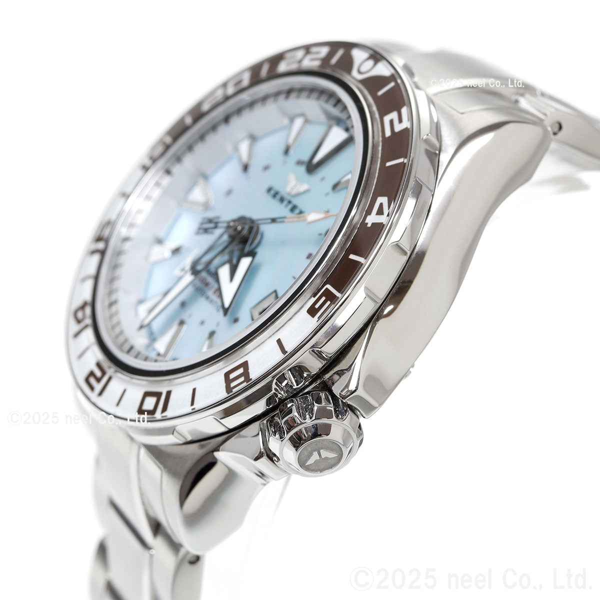 ケンテックス KENTEX マリンGMT アイスブルーMOP 限定99本 MARINE GMT IceBlue-MOP 腕時計 メンズ 自動巻き 日本製 S820X-12【2025 新作】