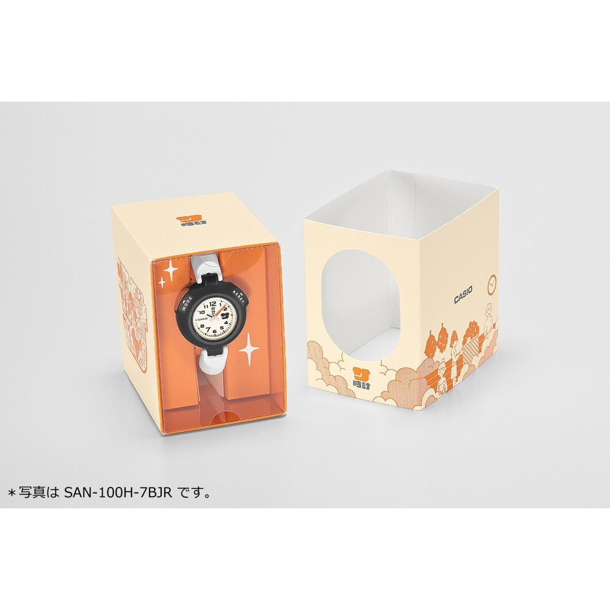 カシオ サ時計 CASIO アナログ サウナー専用 腕時計 メンズ レディース SAN-100H-1BJR カールバンド【2025 新作】