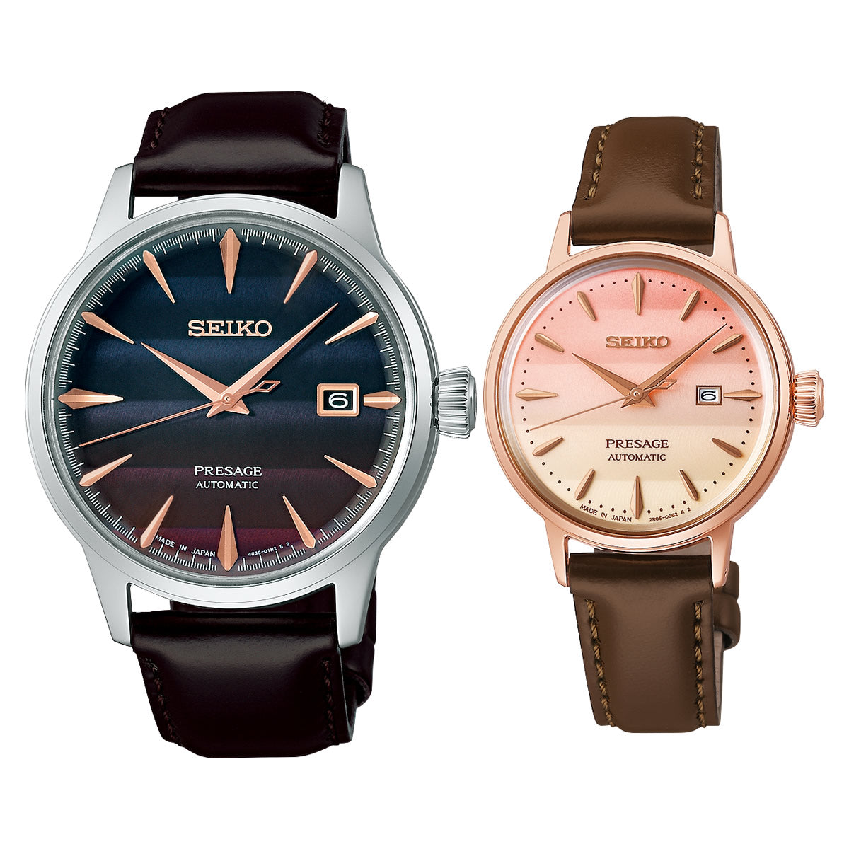 セイコー プレザージュ SEIKO PRESAGE 自動巻き メカニカル 限定モデル 腕時計 メンズ レディース Cocktail Time STAR BAR Limited Edition SARY239 SRRW002 ペアモデル【2024 新作】