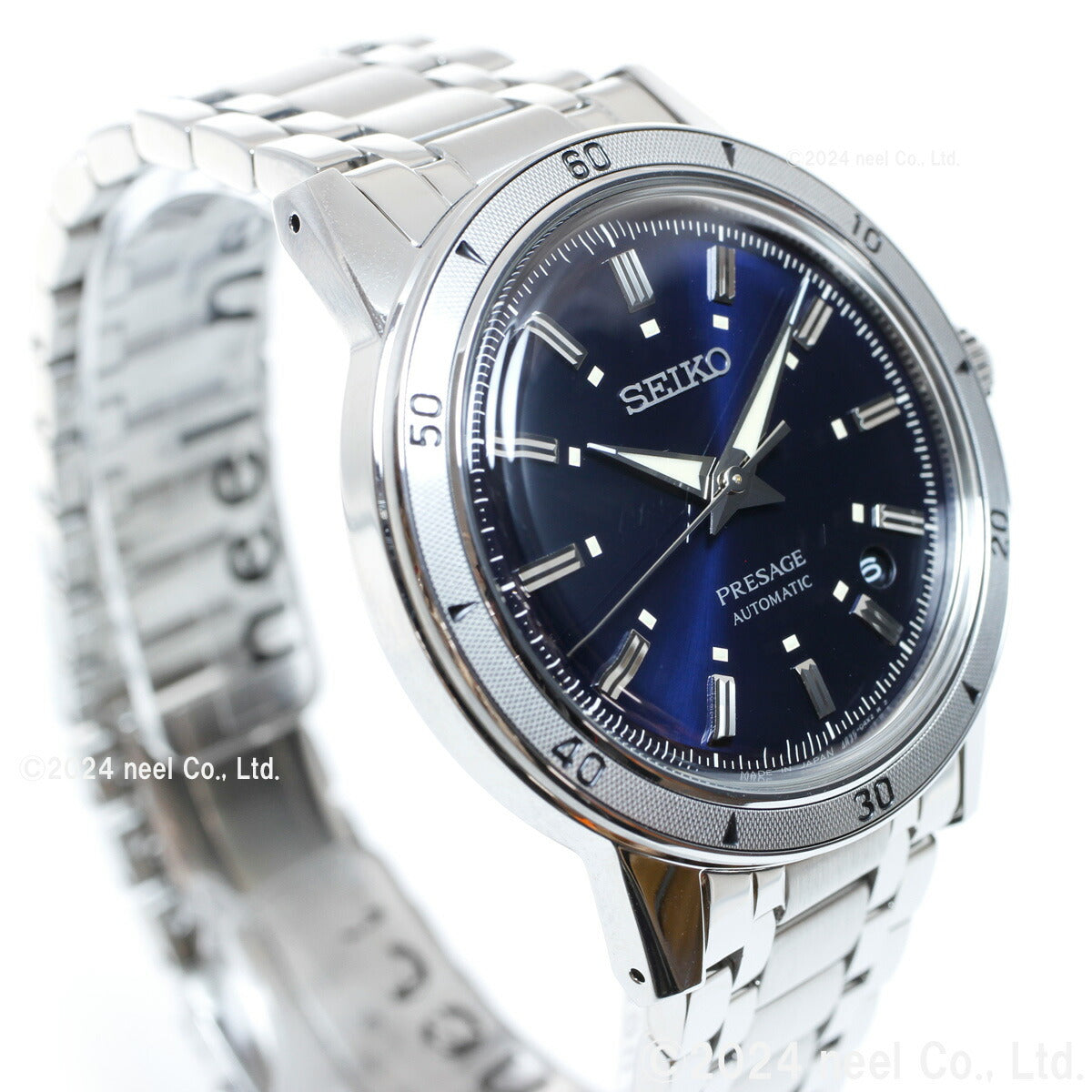 セイコー プレザージュ SEIKO PRESAGE 自動巻き メカニカル 腕時計 メンズ SARY247 Style60's ネイビー【2024 新作】
