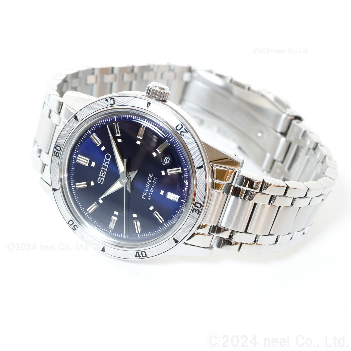 セイコー プレザージュ SEIKO PRESAGE 自動巻き メカニカル 腕時計 メンズ SARY247 Style60's ネイビー【2024 新作】
