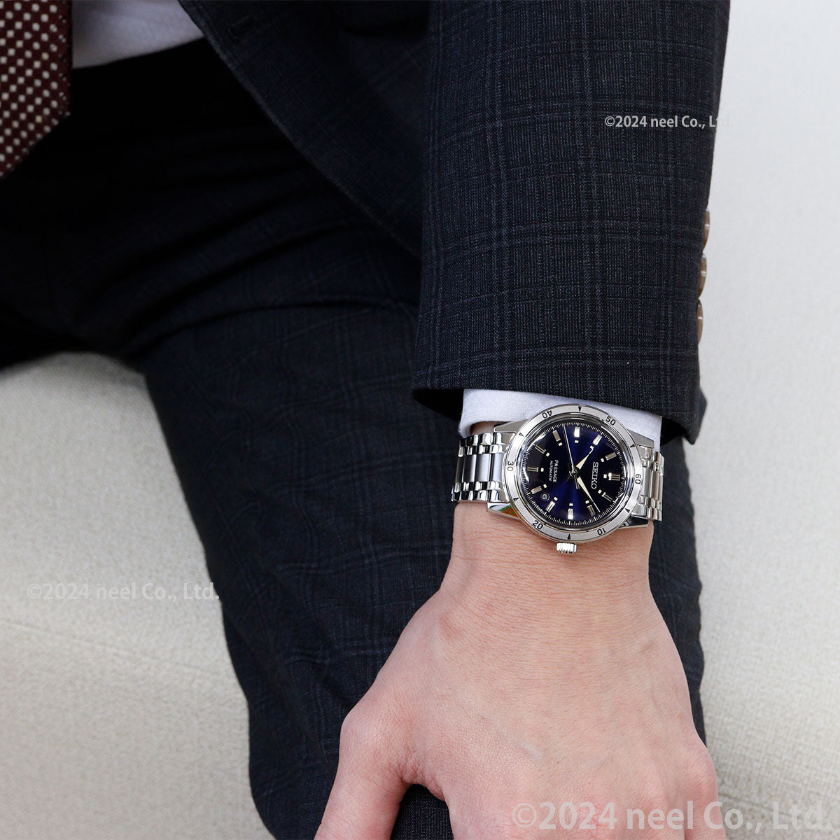 セイコー プレザージュ SEIKO PRESAGE 自動巻き メカニカル 腕時計 メンズ SARY247 Style60's ネイビー【2024 新作】