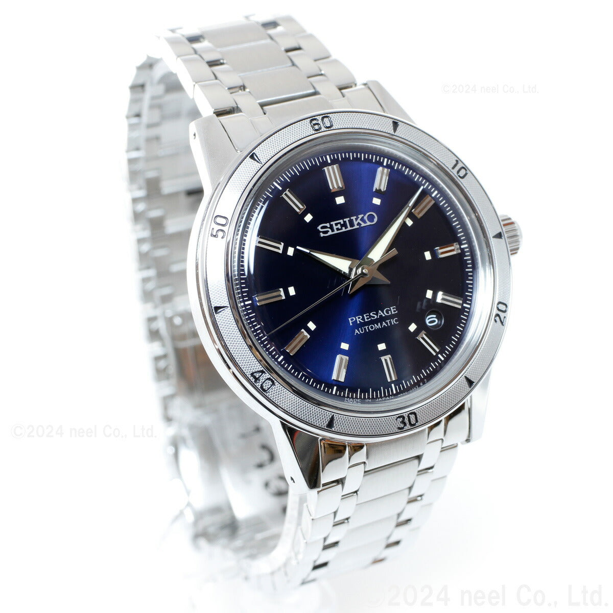 セイコー プレザージュ SEIKO PRESAGE 自動巻き メカニカル 腕時計 メンズ SARY247 Style60's ネイビー【2024 新作】