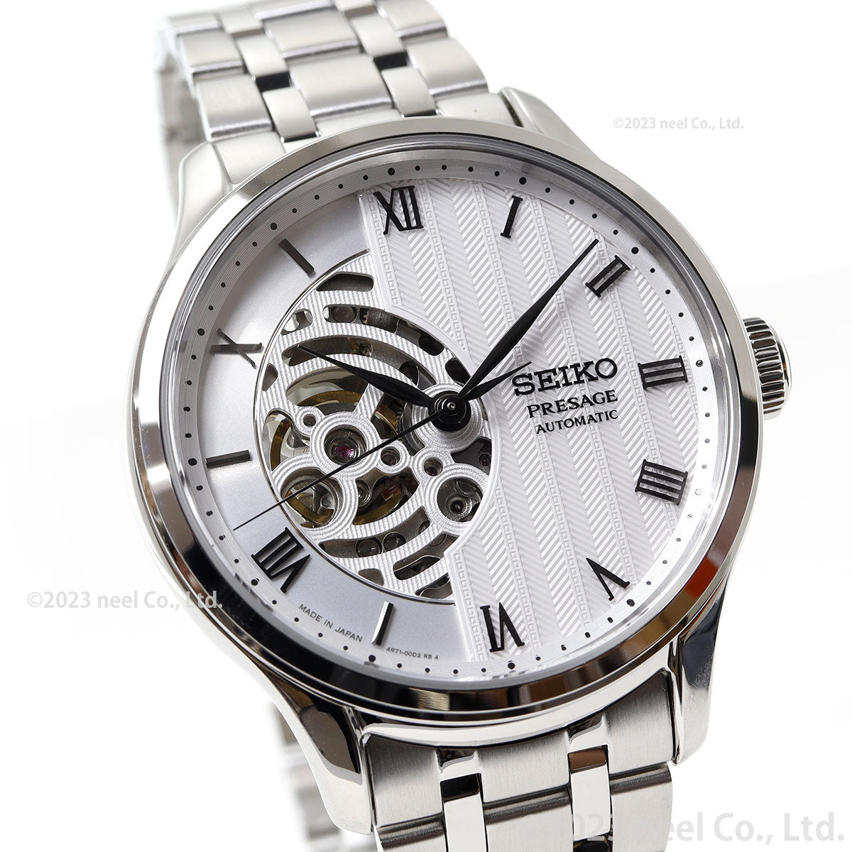 セイコー プレザージュ SEIKO PRESAGE 自動巻き メカニカル 腕時計 メンズ SARY251 Japanese Garden 日本庭園 スケルトンダイヤル【2024 新作】