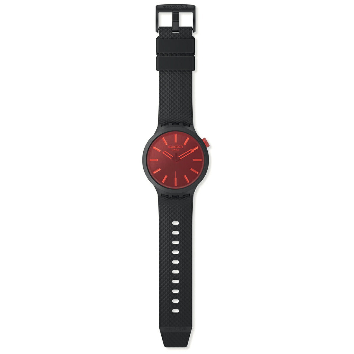 swatch スウォッチ 腕時計 メンズ レディース オリジナルズ ビッグボールド バイオソース BIG BOLD BIOSOURCED MIDNIGHT MODE SB05B111【2024 新作】