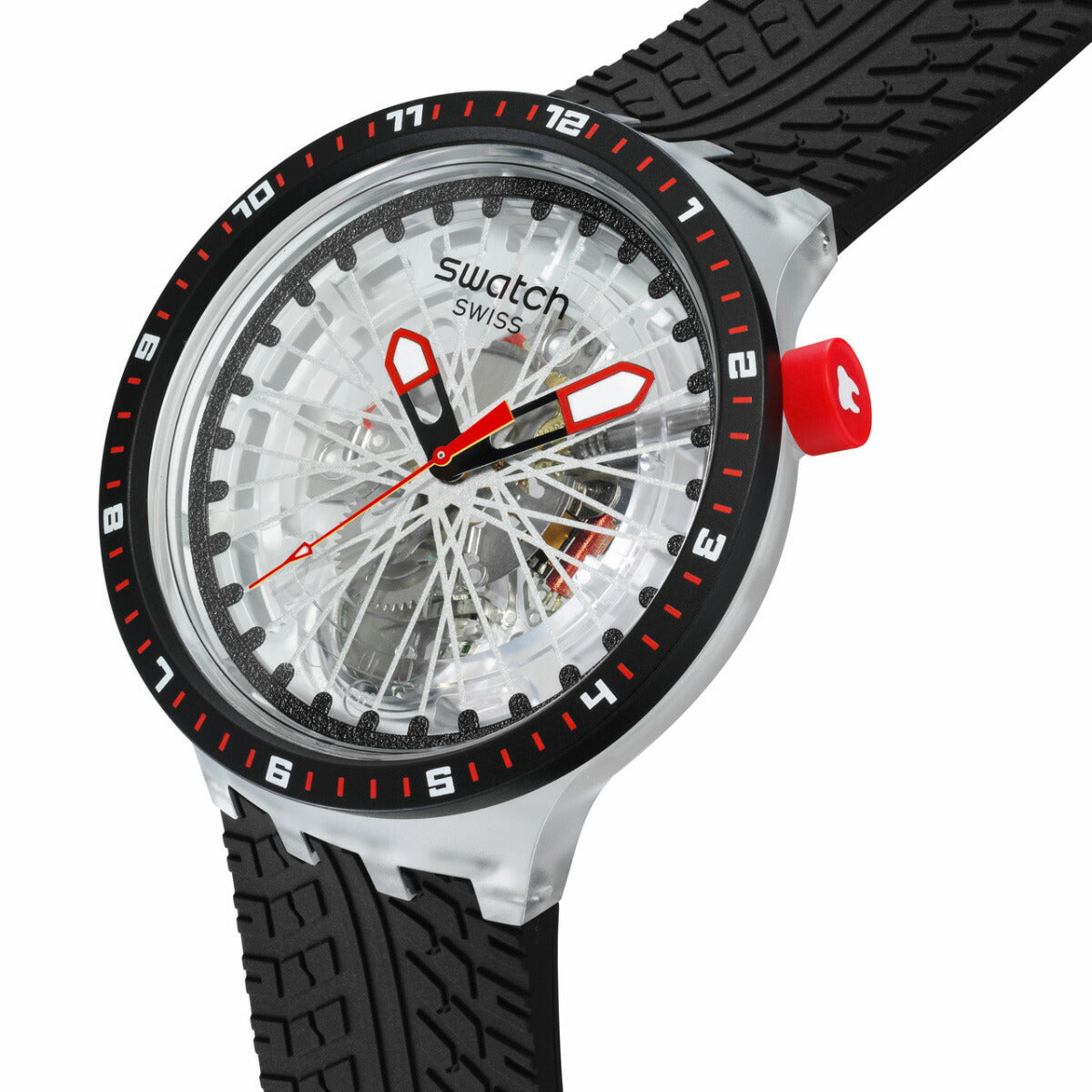 swatch スウォッチ 腕時計 メンズ レディース ビッグボールド BIG BOLD THE PILGRIM - TREAD ON IT SB05K103