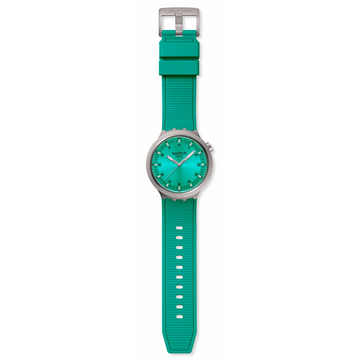 swatch スウォッチ 腕時計 メンズ レディース ビッグボールド アイロニー BIG BOLD IRONY AQUA SHIMMER SB07S100【2025 新作】