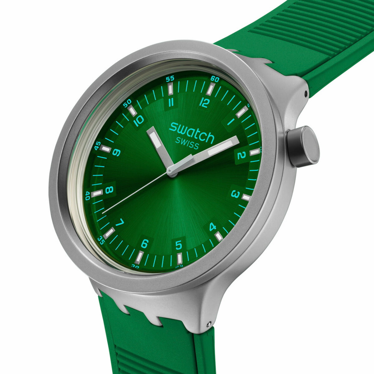 swatch スウォッチ 腕時計 メンズ レディース ビッグボールド BIG BOLD FOREST FACE SB07S101