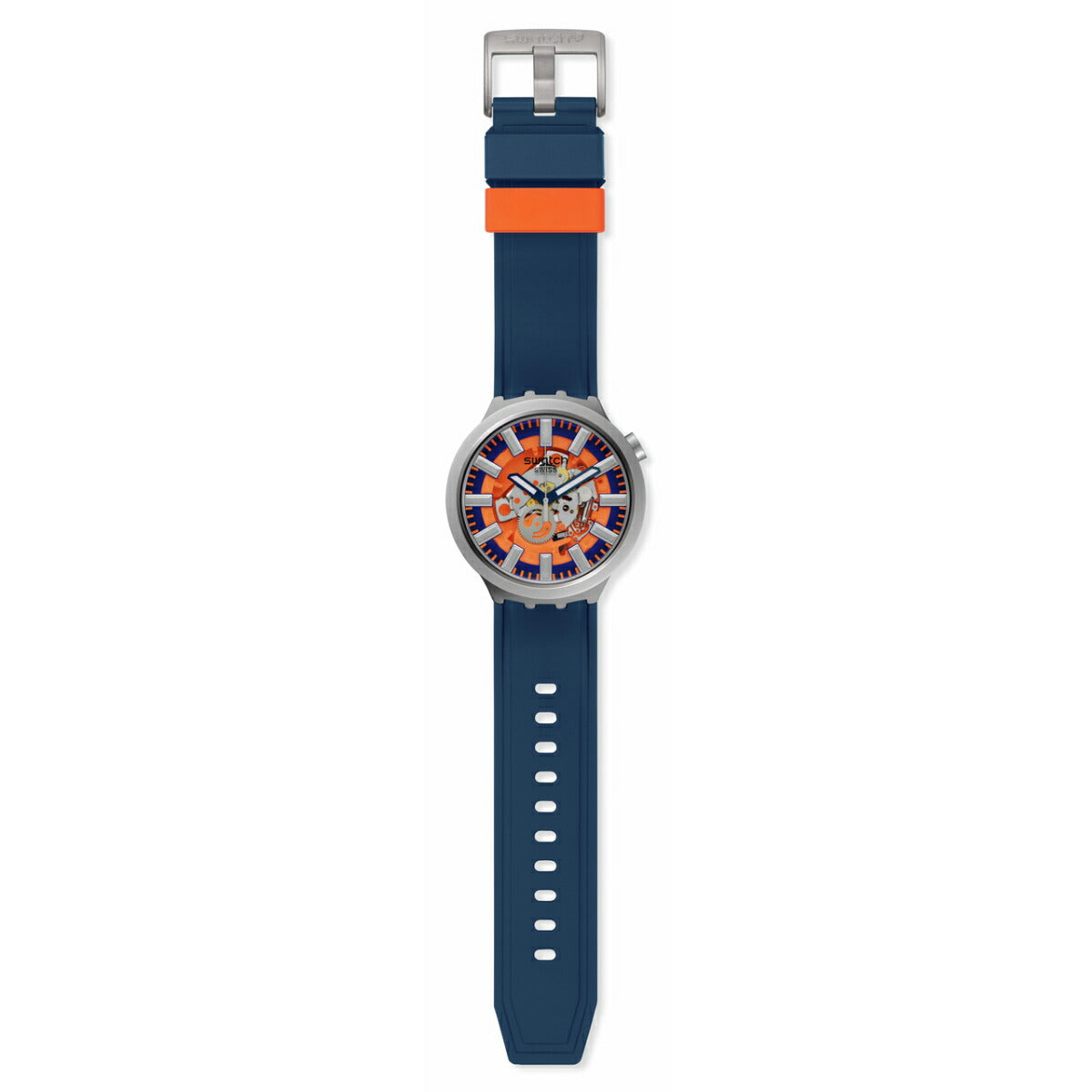 swatch スウォッチ ビッグボールド BIG BOLD ORANGE IN THE WORKS 腕時計 メンズ レディース SB07S114【2024 新作】