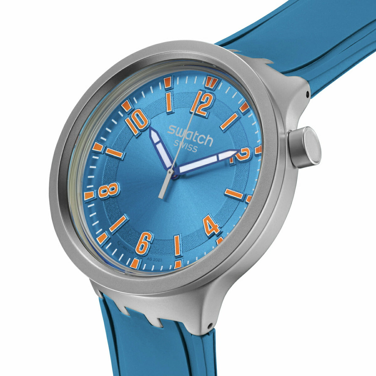 swatch スウォッチ ビッグボールド BIG BOLD BLUE IN THE WORKS 腕時計 メンズ レディース SB07S115【2024 新作】