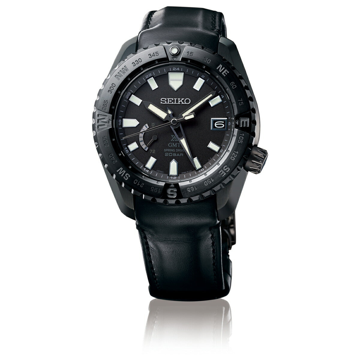 セイコー プロスペックス SEIKO PROSPEX スプリングドライブ 腕時計 メンズ LXライン ブラックエディション SBDB023