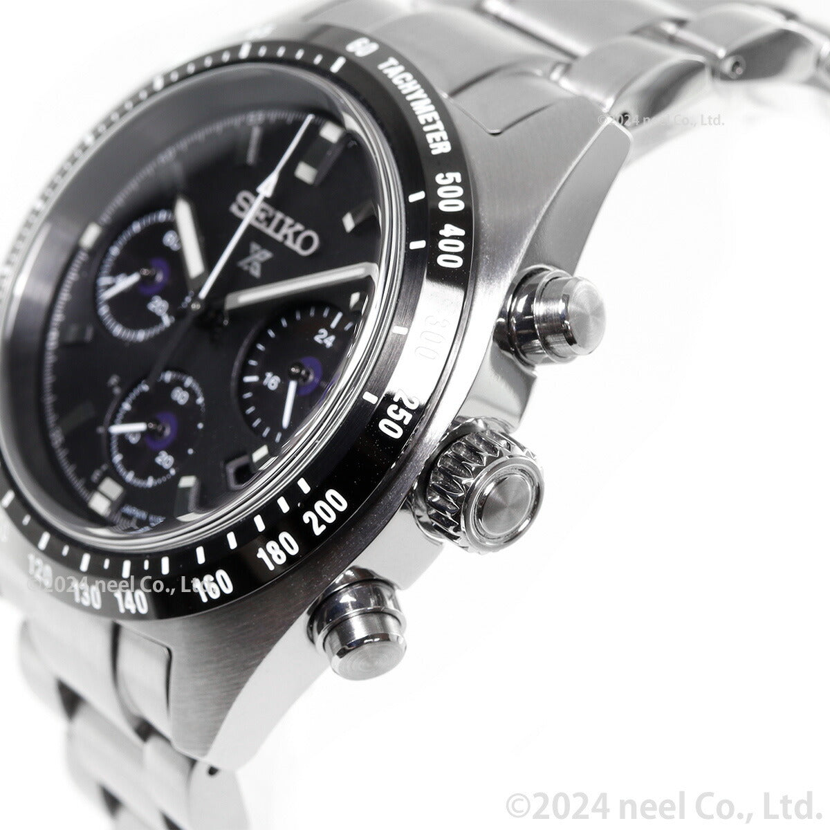 セイコー プロスペックス SBDL091 SPEEDTIMER スピードタイマー ソーラー クロノグラフ メンズ 腕時計 ブラック 日本製 SEIKO PROSPEX