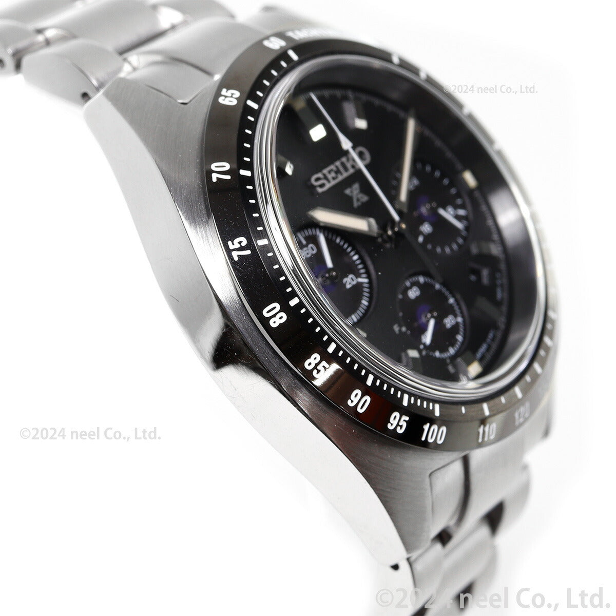 セイコー プロスペックス SBDL091 SPEEDTIMER スピードタイマー ソーラー クロノグラフ メンズ 腕時計 ブラック 日本製 SEIKO PROSPEX