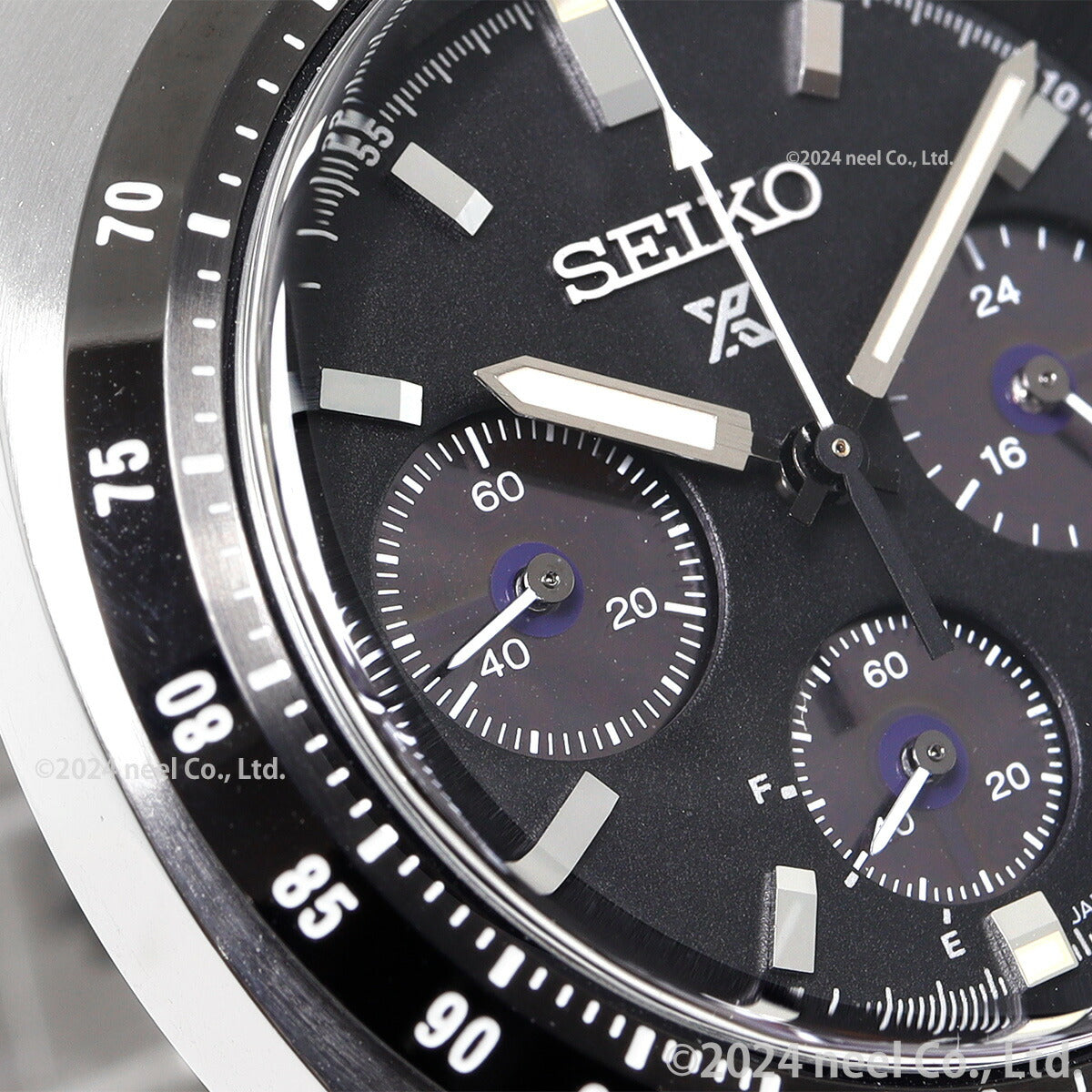 セイコー プロスペックス SBDL091 SPEEDTIMER スピードタイマー ソーラー クロノグラフ メンズ 腕時計 ブラック 日本製 SEIKO PROSPEX