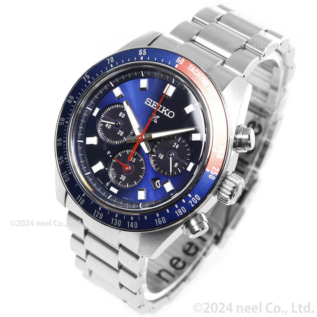セイコー プロスペックス SBDL097 SPEEDTIMER スピードタイマー ソーラー クロノグラフ メンズ 腕時計 ペプシ 日本製 SEIKO PROSPEX