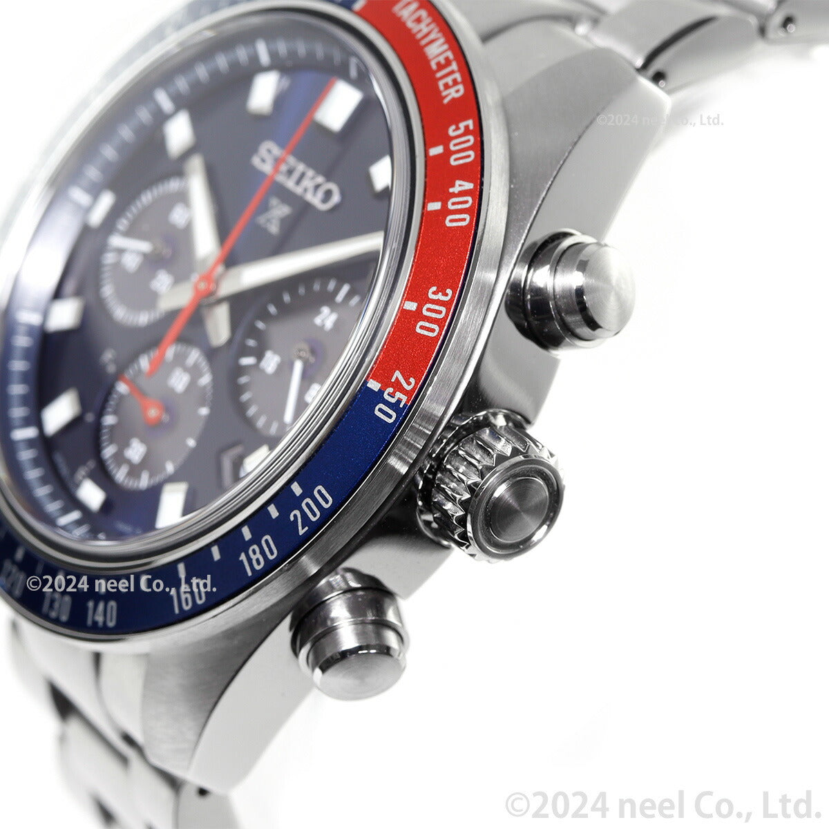 セイコー プロスペックス SBDL097 SPEEDTIMER スピードタイマー ソーラー クロノグラフ メンズ 腕時計 ペプシ 日本製 SEIKO PROSPEX