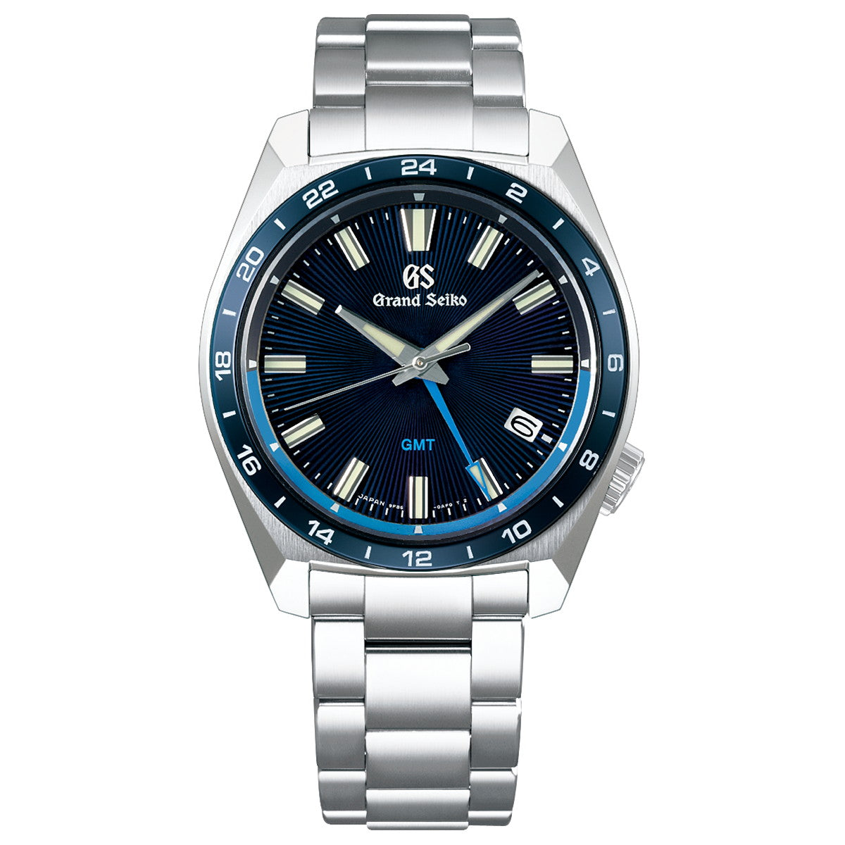 グランドセイコー 9F クオーツ GMT SBGN021 メンズ 腕時計 強化耐磁 ブルー GRAND SEIKO 9F86【60回分割手数料無料!】