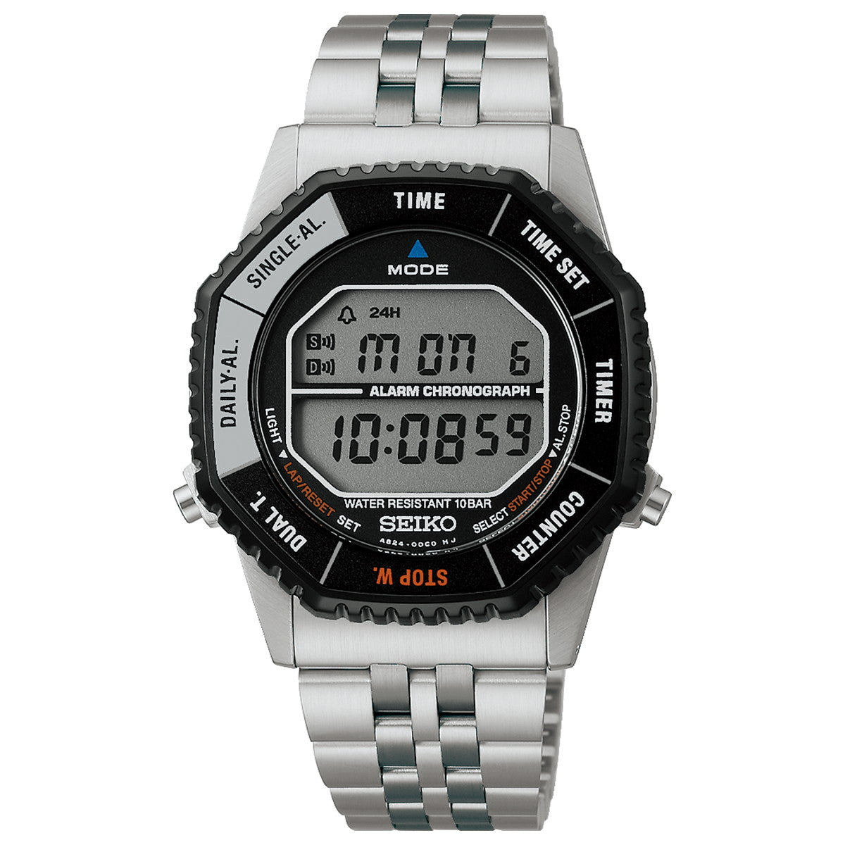 セイコー セレクション SEIKO SELECTION Sシリーズ INTERNATIONAL LINE 宇宙兄弟コラボ 限定 ムッタ デジタル 腕時計 SBJG023 シルバー【2025 新作】