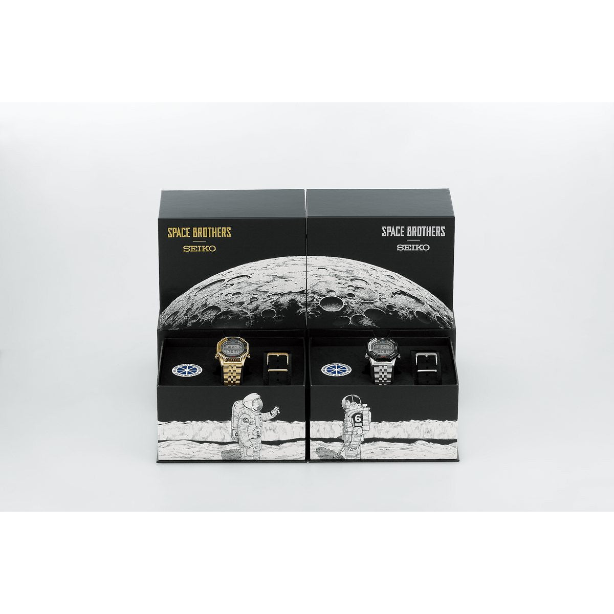 セイコー セレクション SEIKO SELECTION Sシリーズ INTERNATIONAL LINE 宇宙兄弟コラボ 限定 ムッタ デジタル 腕時計 SBJG023 シルバー【2025 新作】