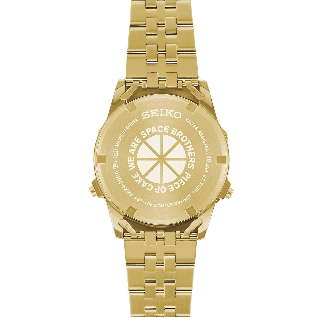 セイコー セレクション SEIKO SELECTION Sシリーズ INTERNATIONAL LINE 宇宙兄弟コラボ 限定 ヒビト デジタル 腕時計 SBJG024 ゴールド【2025 新作】