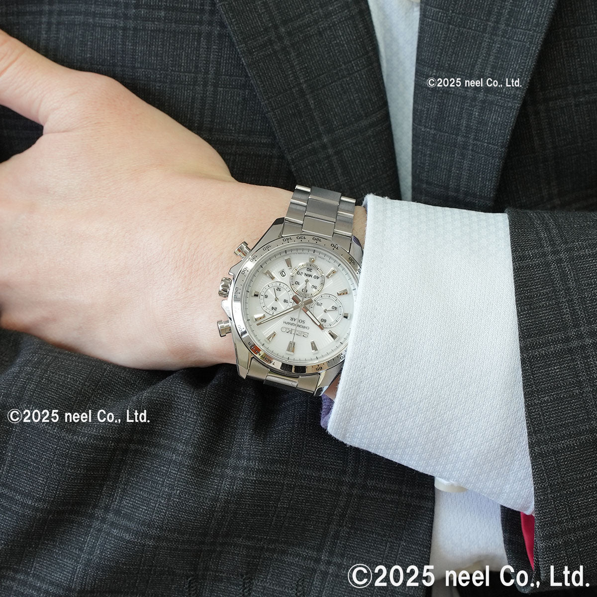 セイコー セレクション SEIKO SELECTION ソーラー 2025 Raise the Future Special Edition 腕時計 メンズ クロノグラフ SBPY179【2025 新作】