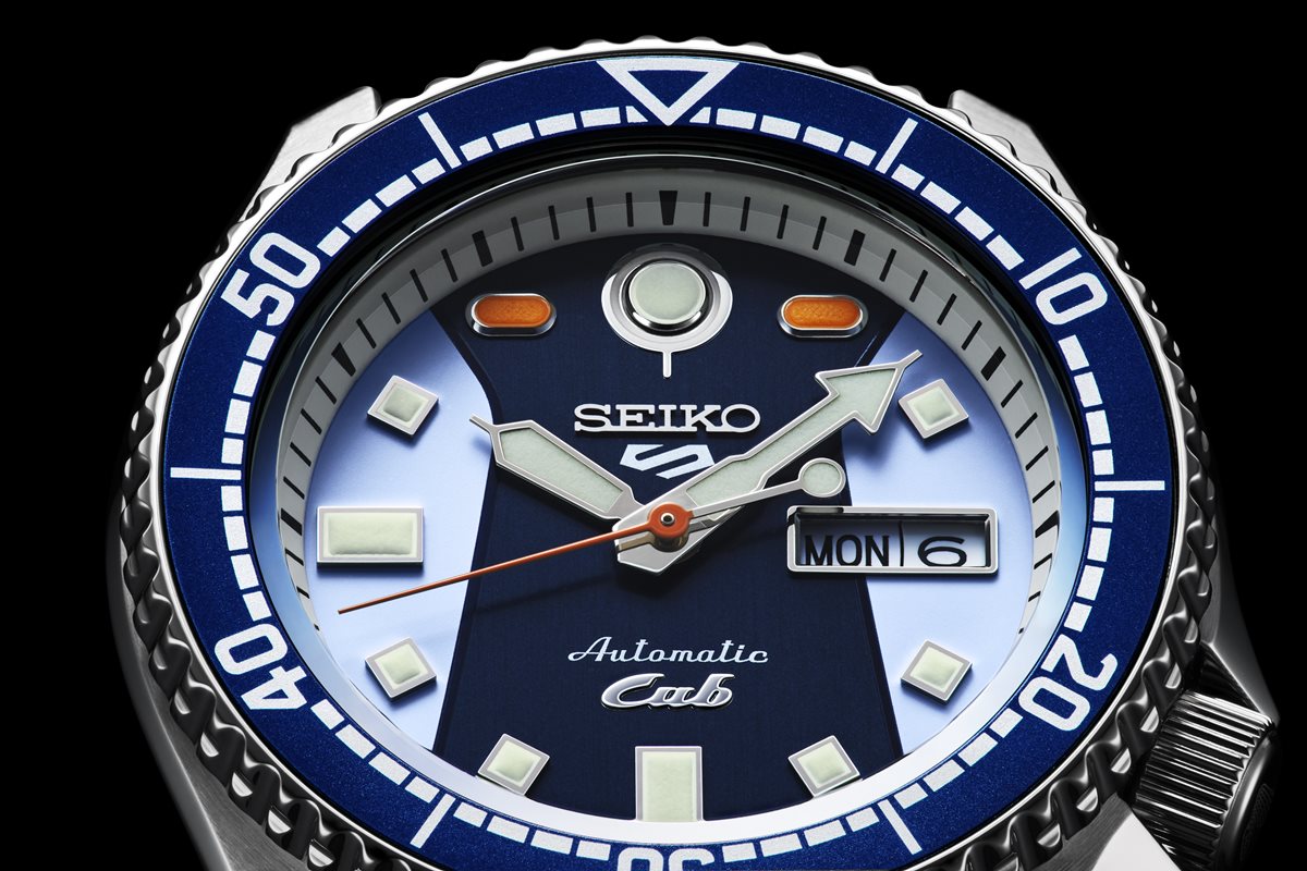 セイコー5 スポーツ SEIKO 5 SPORTS 自動巻き メカニカル スーパーカブコラボ限定 腕時計 メンズ セイコーファイブ センス Sense SBSA237