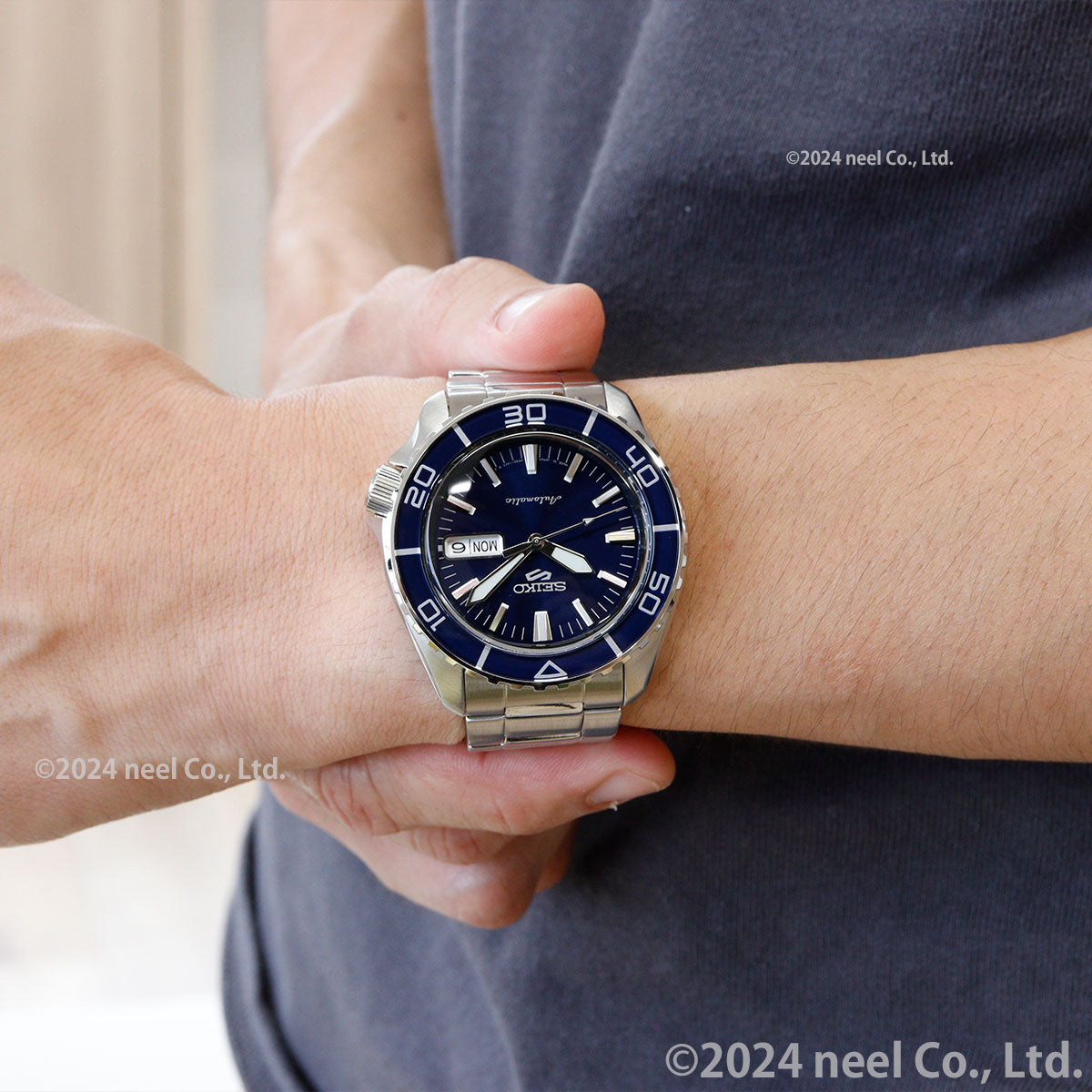 セイコー5 スポーツ SEIKO 5 SPORTS 自動巻き メカニカル 腕時計 メンズ セイコーファイブ スーツ SKX Suits SBSA259【2024 新作】