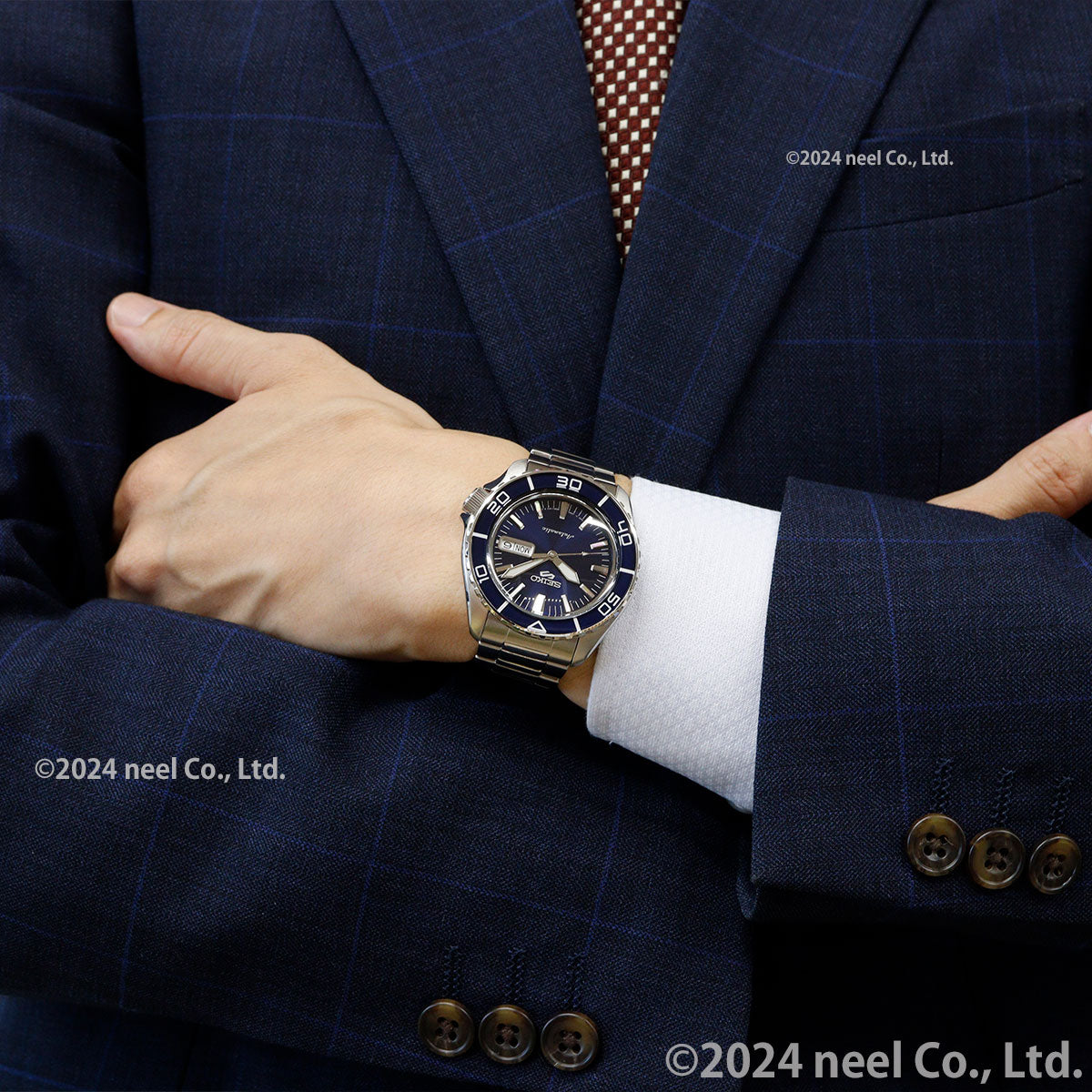 セイコー5 スポーツ SEIKO 5 SPORTS 自動巻き メカニカル 腕時計 メンズ セイコーファイブ スーツ SKX Suits SBSA259【2024 新作】