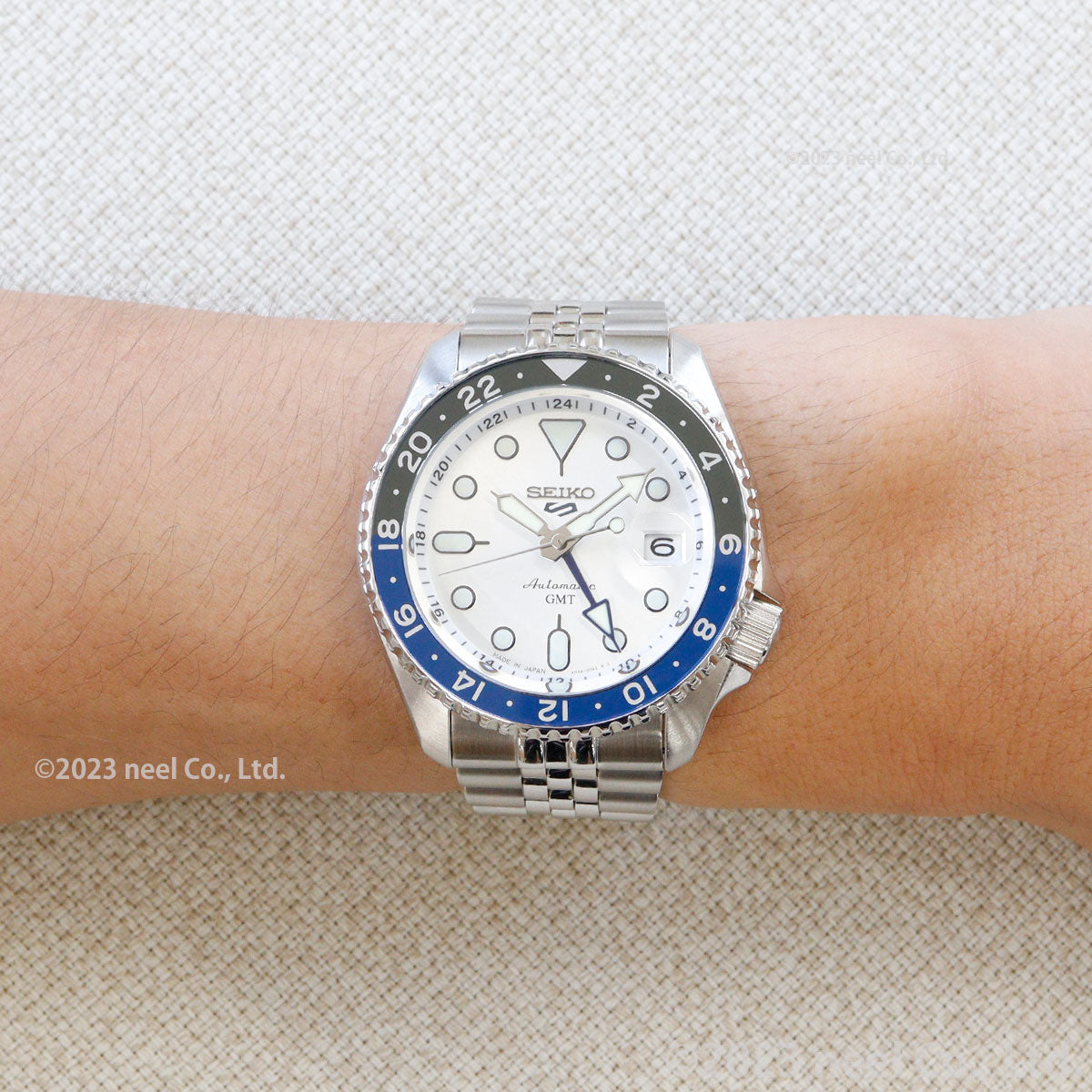 セイコー5 スポーツ SEIKO 5 SPORTS 自動巻き メカニカル 腕時計 メンズ セイコーファイブ スポーツ SKX GMT SBSC017【2024 新作】