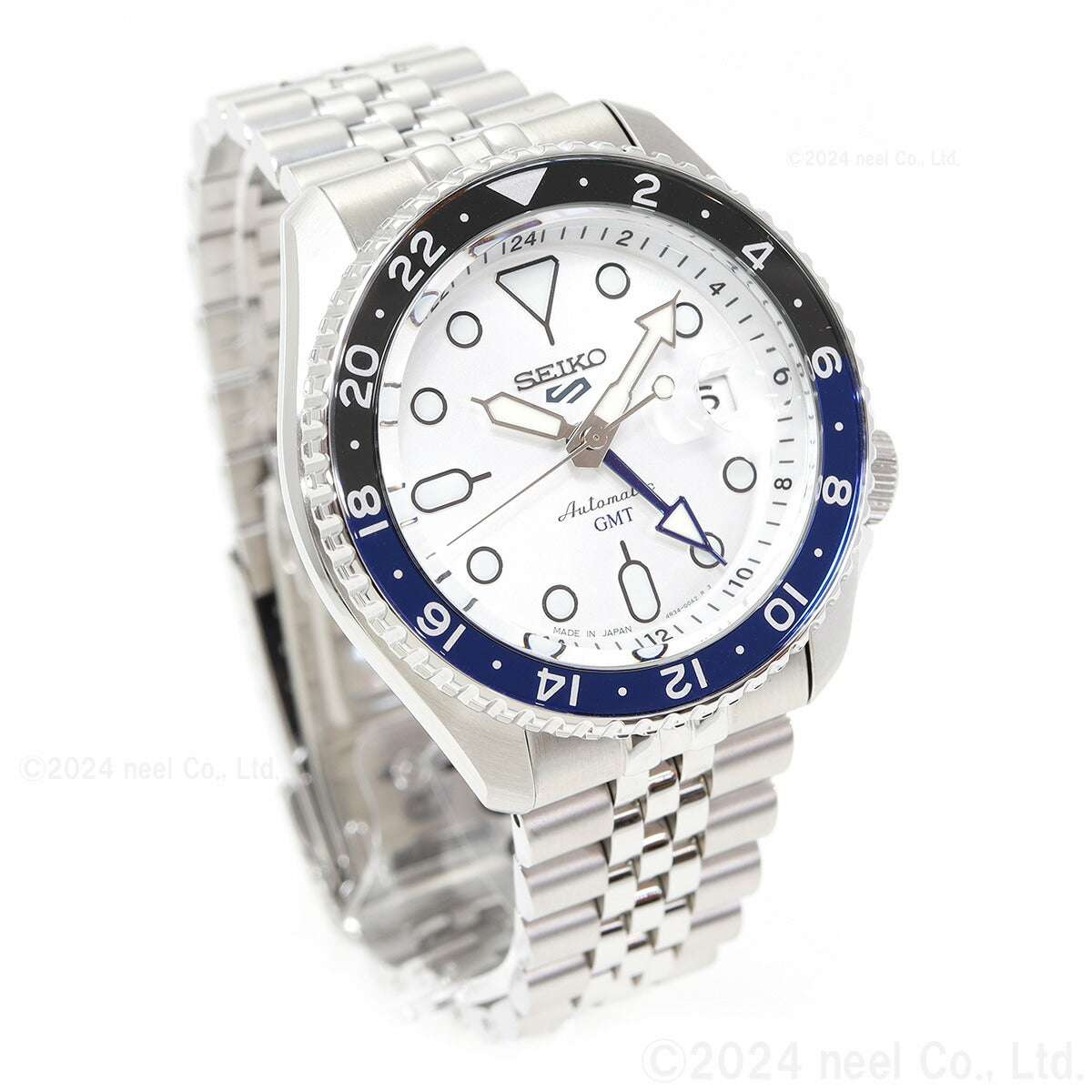 セイコー5 スポーツ SEIKO 5 SPORTS 自動巻き メカニカル 腕時計 メンズ セイコーファイブ スポーツ SKX GMT SBSC017【2024 新作】