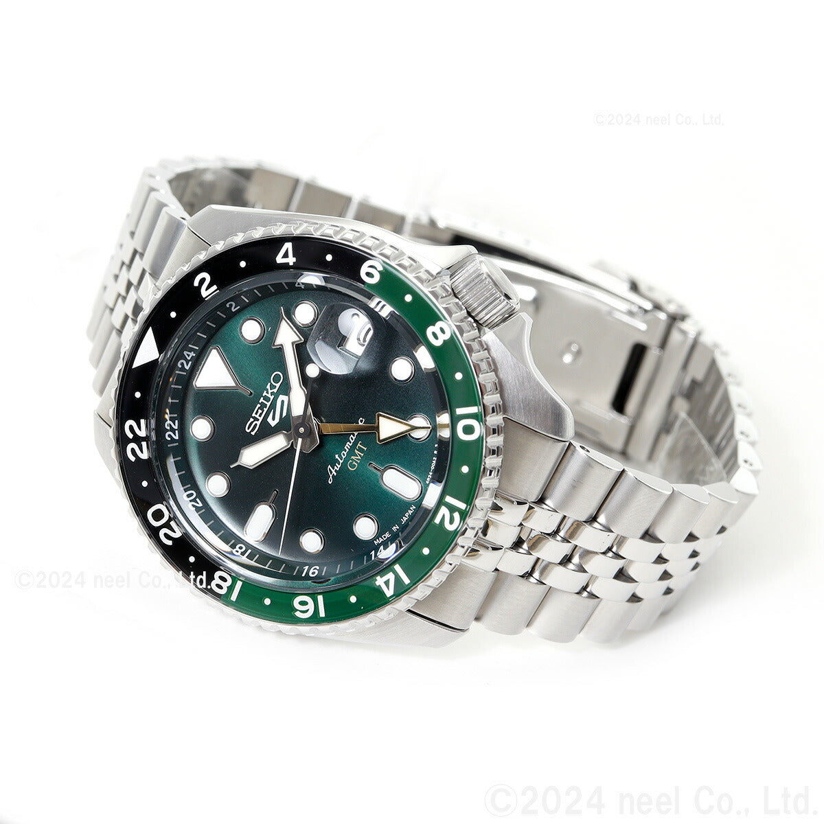 セイコー5 スポーツ SEIKO 5 SPORTS 自動巻き メカニカル 腕時計 メンズ セイコーファイブ スポーツ SKX GMT SBSC019【2024 新作】