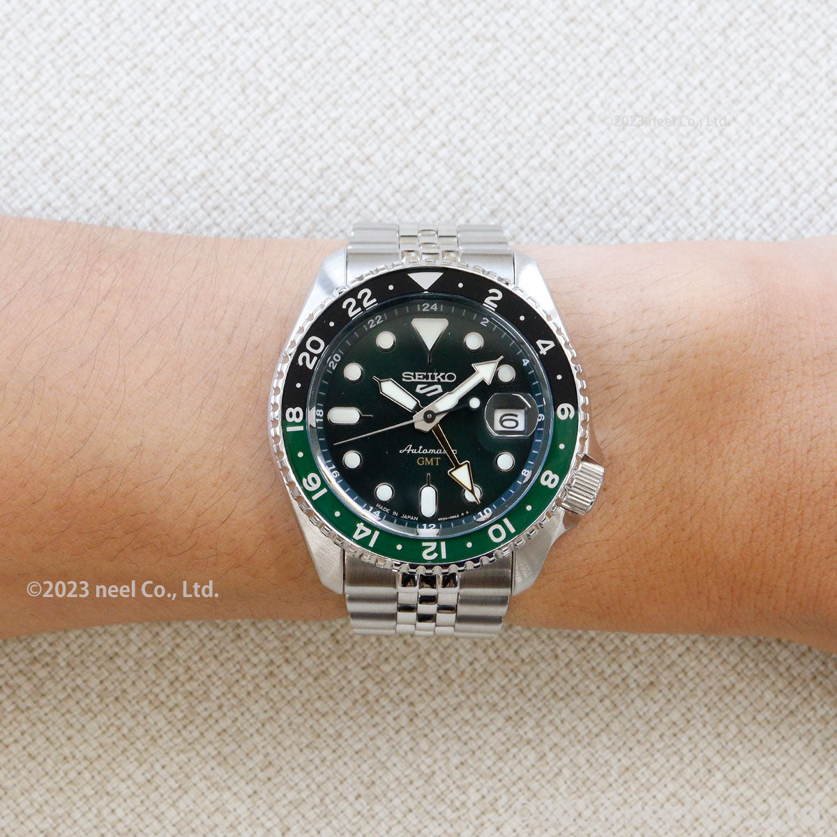 セイコー5 スポーツ SEIKO 5 SPORTS 自動巻き メカニカル 腕時計 メンズ セイコーファイブ スポーツ SKX GMT SBSC019【2024 新作】