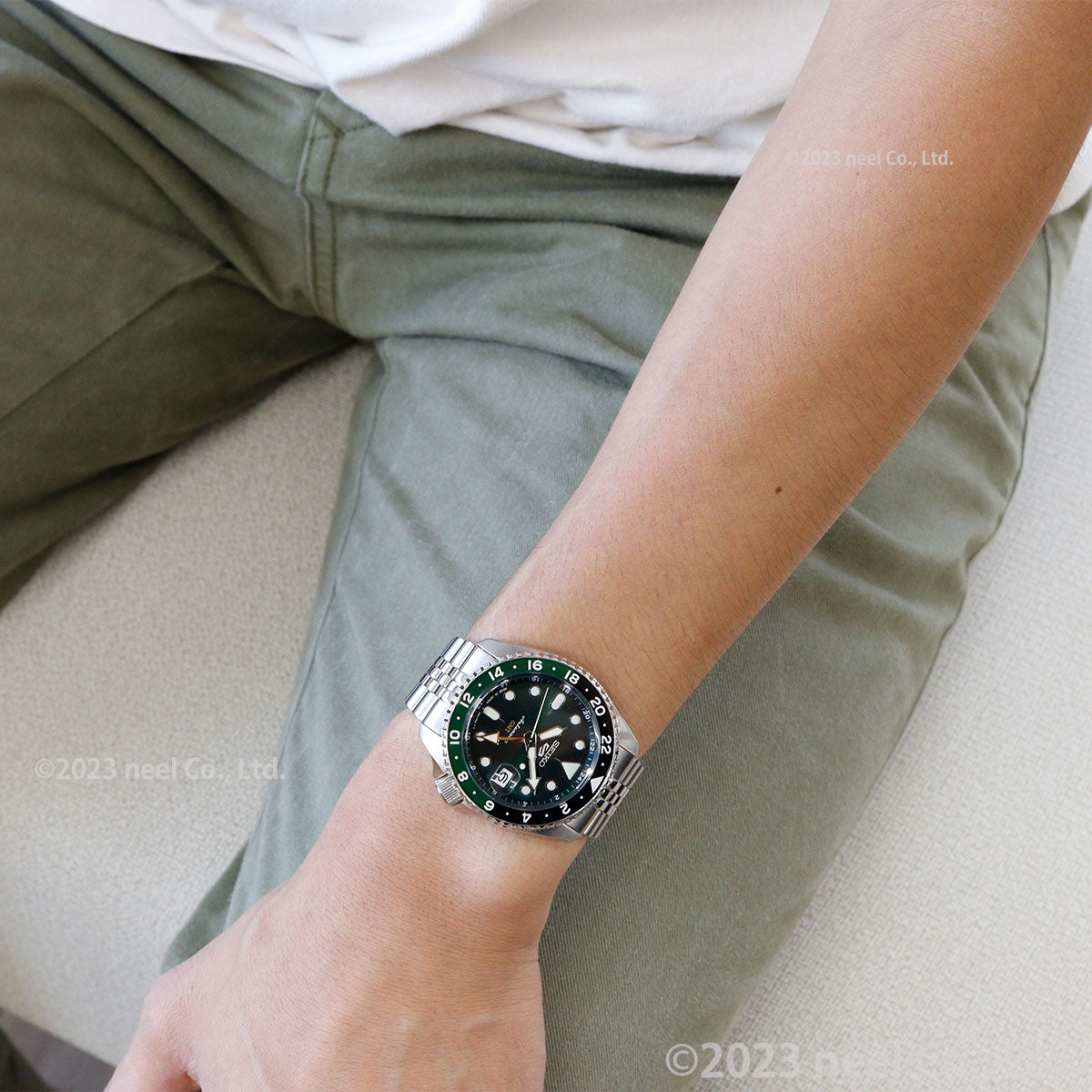 セイコー5 スポーツ SEIKO 5 SPORTS 自動巻き メカニカル 腕時計 メンズ セイコーファイブ スポーツ SKX GMT SBSC019【2024 新作】