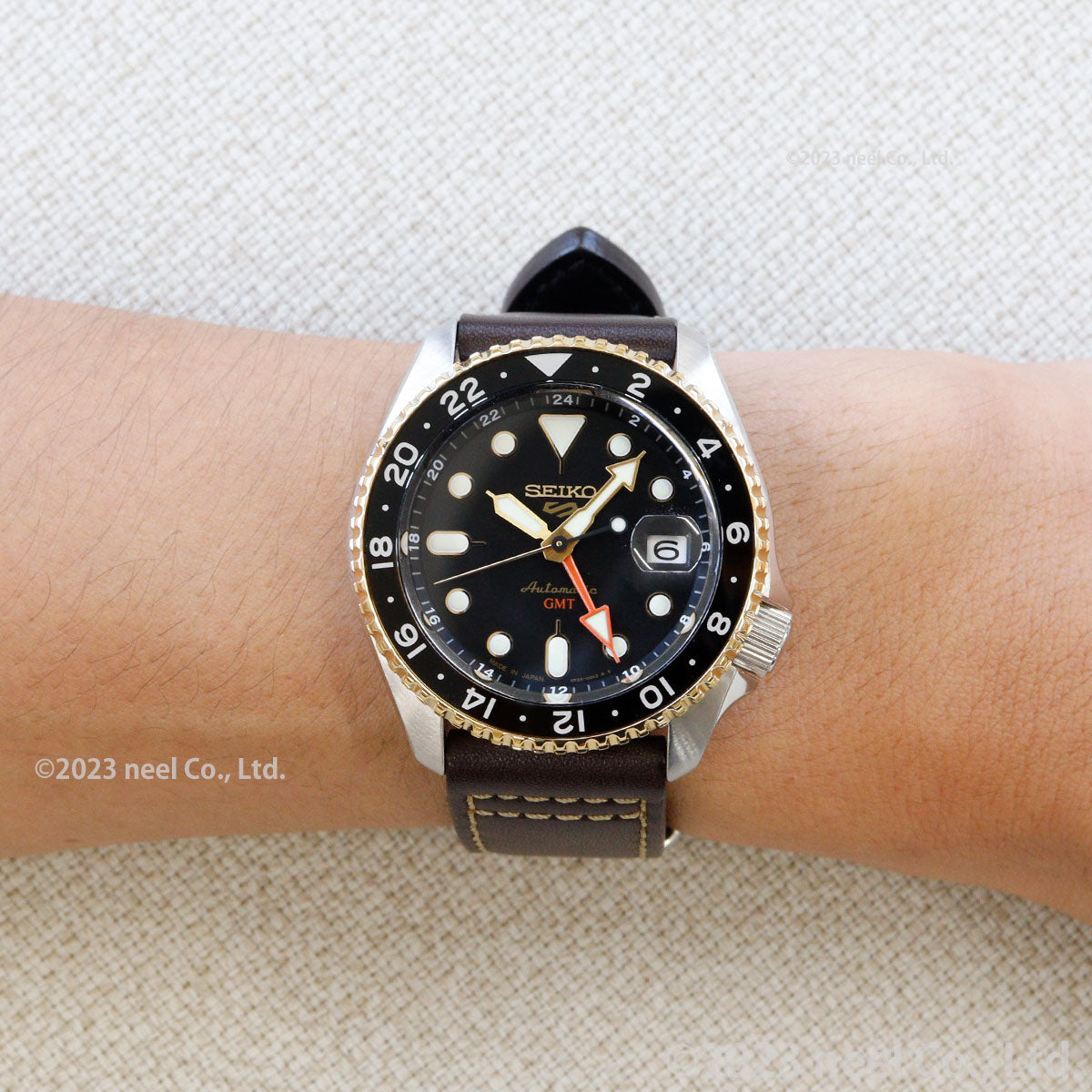 セイコー5 スポーツ SEIKO 5 SPORTS 自動巻き メカニカル 腕時計 メンズ セイコーファイブ スポーツ SKX GMT SBSC020【2024 新作】