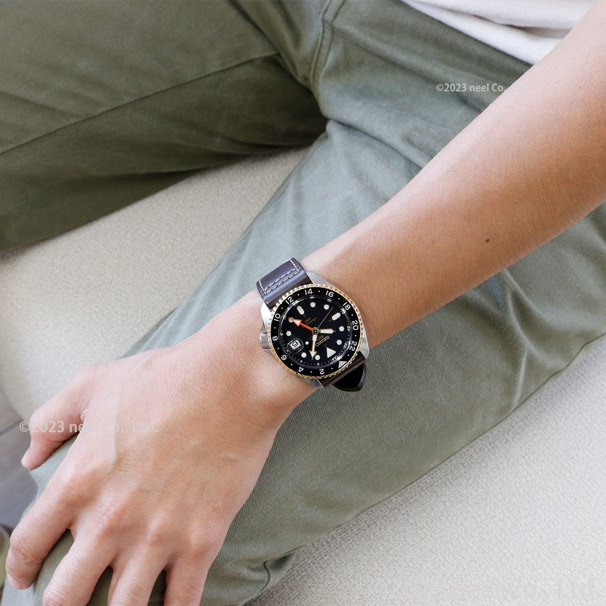 セイコー5 スポーツ SEIKO 5 SPORTS 自動巻き メカニカル 腕時計 メンズ セイコーファイブ スポーツ SKX GMT SBSC020【2024 新作】